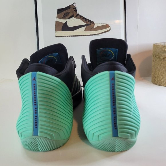 Jordan 'Why Not?' ZER0.1 Low N7 BQ2383 001 Men’s Size 9 Russell Westbrook - Picture 4 of 4